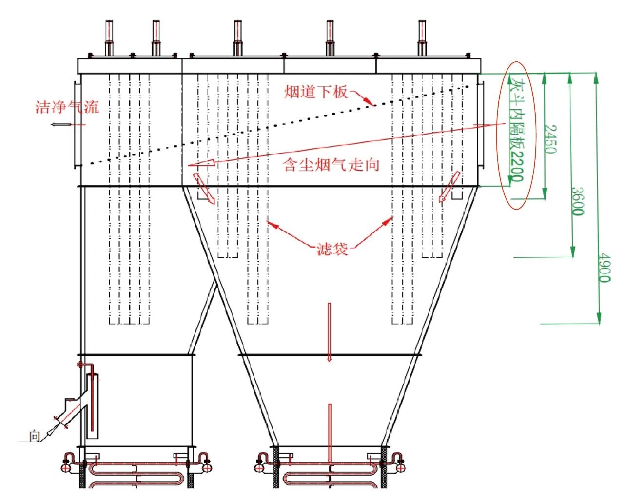 布袋除尘器设计详情