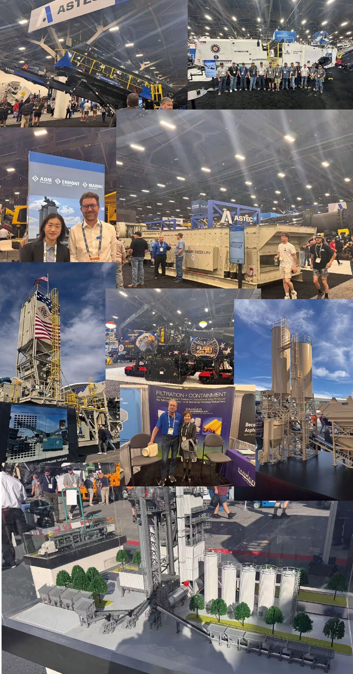 沥青搅拌站展会介绍奥凯芳纶布袋